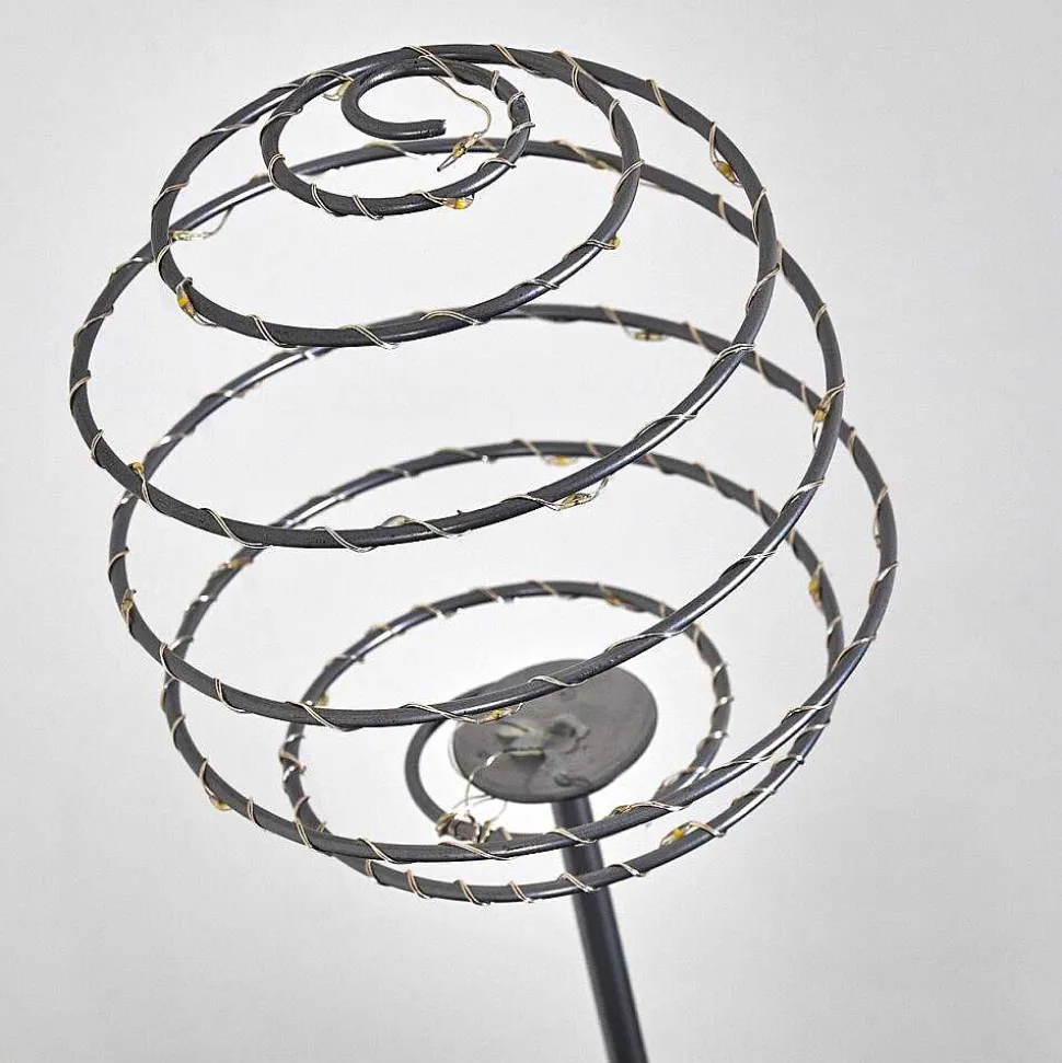 Borne Lumineuse Zermatt Led Argente, 28 Lumieres