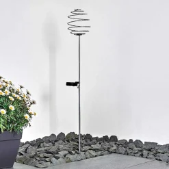 Borne Lumineuse Zermatt Led Argente, 28 Lumieres