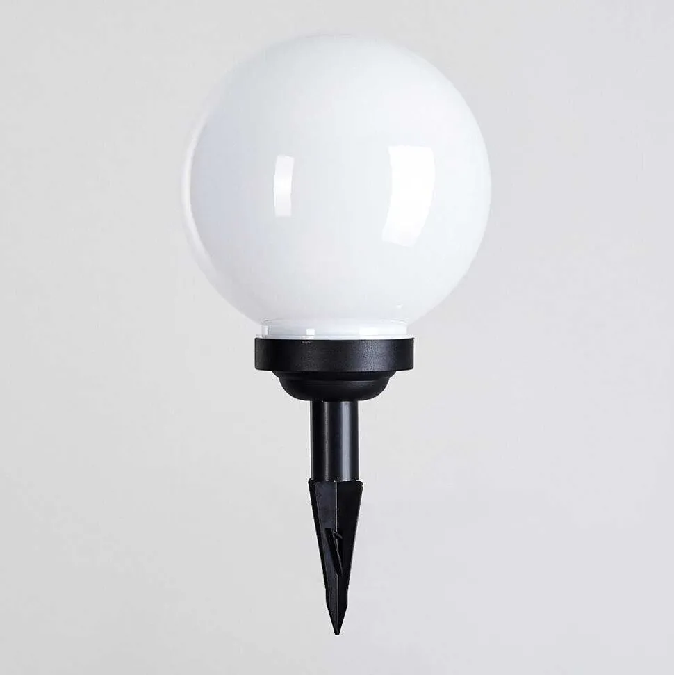 Boule Lumineuse Campinas Led Noir, Blanc, 1 Lumiere