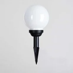 Boule Lumineuse Campinas Led Noir, Blanc, 1 Lumiere