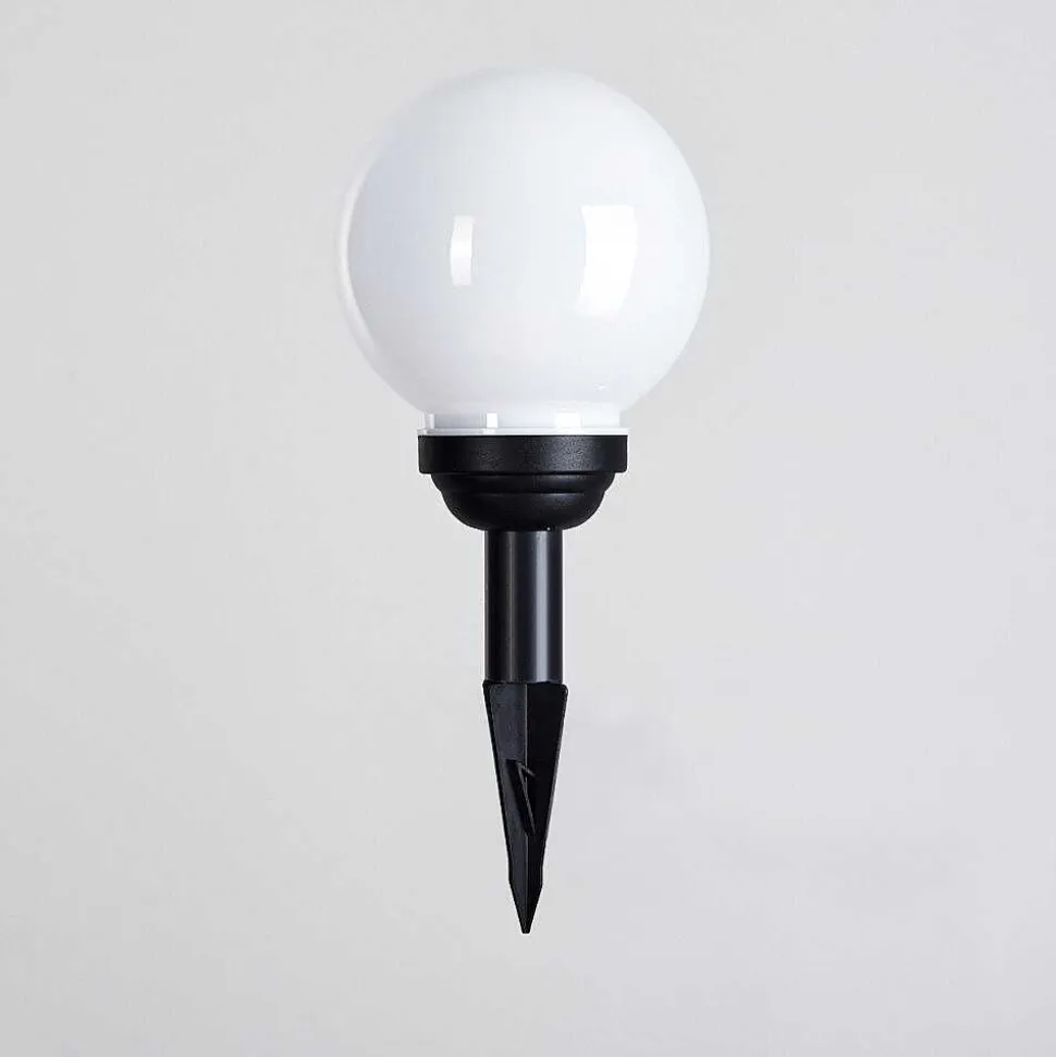 Boule Lumineuse Campinas Led Noir, Blanc, 1 Lumiere