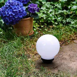 Boule Lumineuse Campinas Led Noir, Blanc, 1 Lumiere