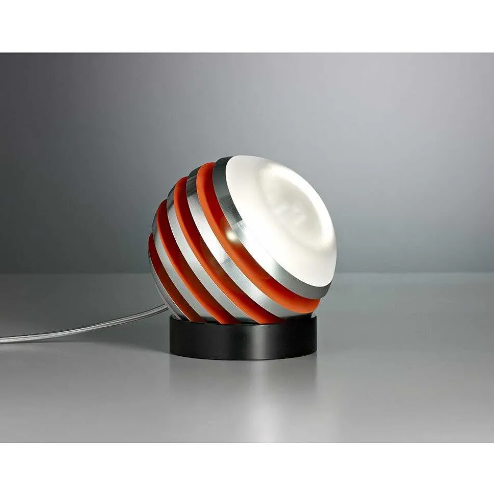 Bulo Tecnolumen Lampe A Poser Led Orange, 1 Lumiere