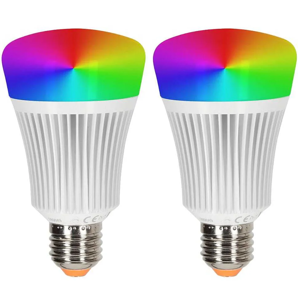Candal E27 Led Rgb 11 Watt 2200-6500 Kelvin 806 Lumen Lot De 2 Avec Telecommande