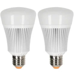 Candal E27 Led Rgb 11 Watt 2200-6500 Kelvin 806 Lumen Lot De 2 Avec Telecommande