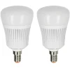 Candal E14 Led Rgb 7 Watt 2200-6500 Kelvin 470 Lumen Set De 2 Avec Telecommande