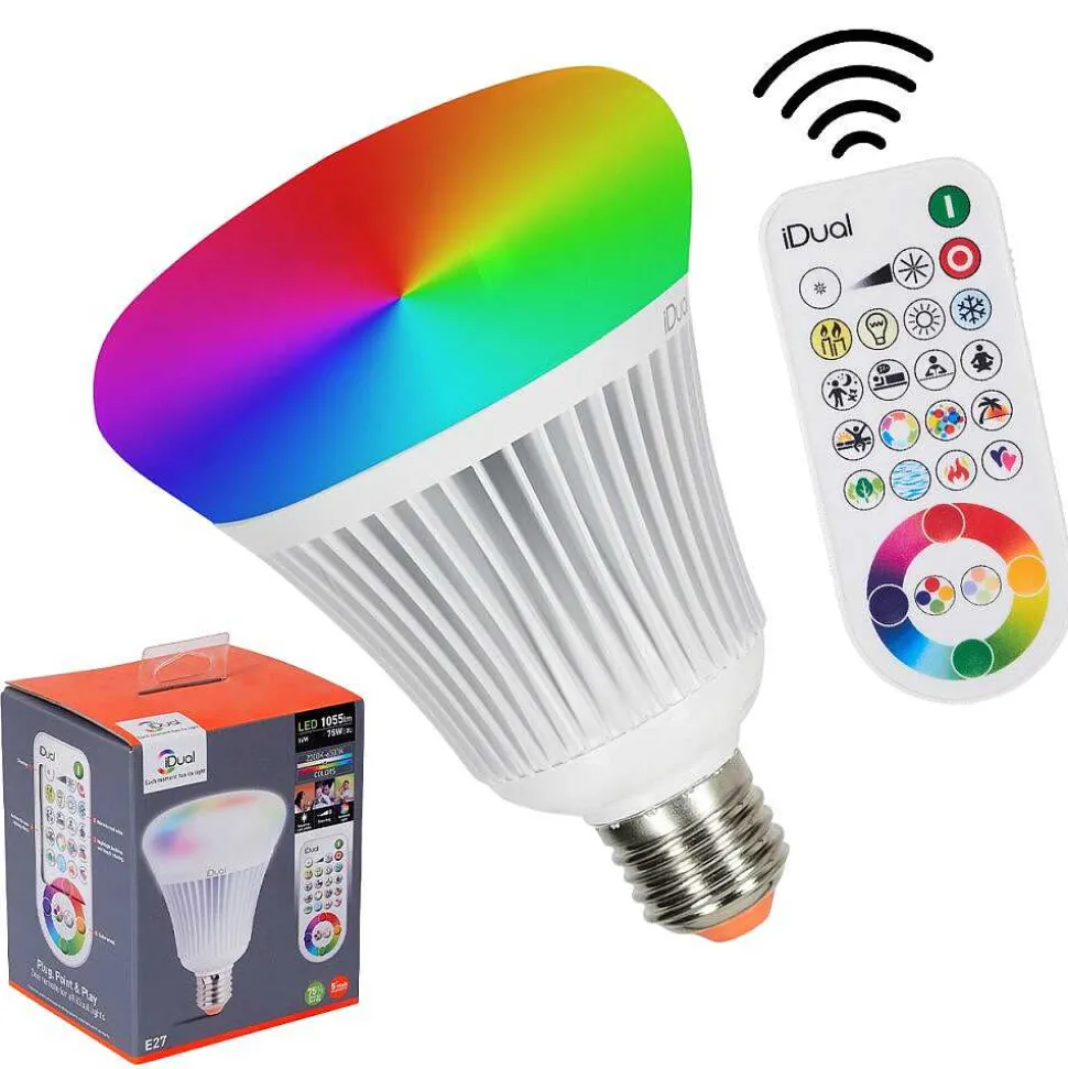 Candal E27 Led Rgb 16 Watt 2200-6500 Kelvin 806 Lumen Avec Telecommande