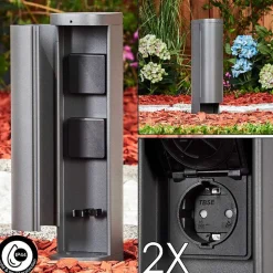 Collonette Des Prises Reigolil Anthracite, Noir