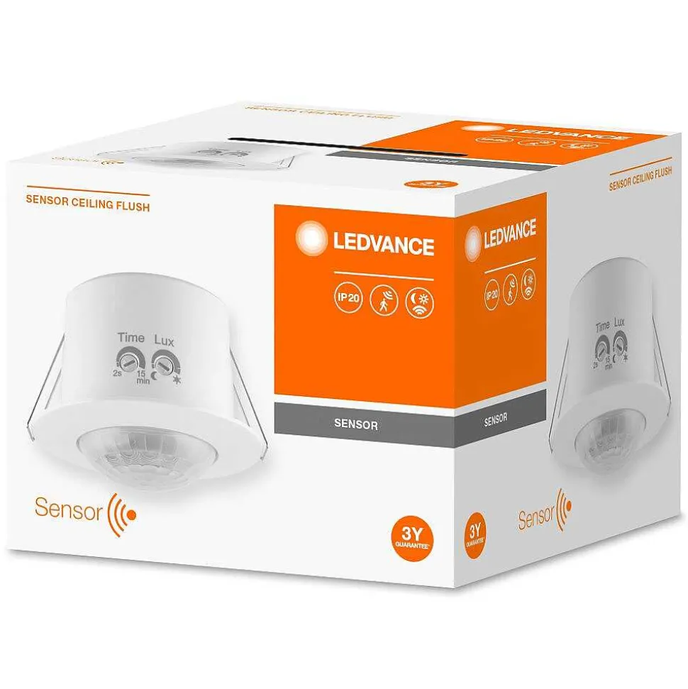 Detecteur De Mouvement Ledvance Sensor Blanc, Detecteur De Mouvement