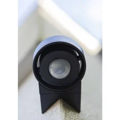 Detecteur De Mouvement Lutec Dawny Noir, Detecteur De Mouvement