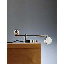 Ds 28 Tecnolumen Lampe A Poser Chrome, 1 Lumiere