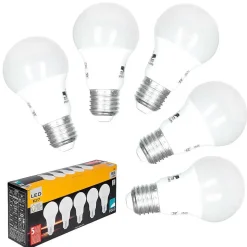 Eglo 5X Set Led E27 9 Watt 2700 Kelvin 806 Lumen
