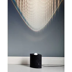 Egyptian Eye Tecnolumen Lampadaire Noir, 1 Lumiere