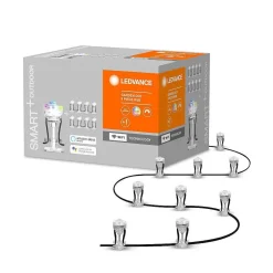 Guirlande Ledvance Garden Dot Transparent, 1 Lumiere, Changeur De Couleurs