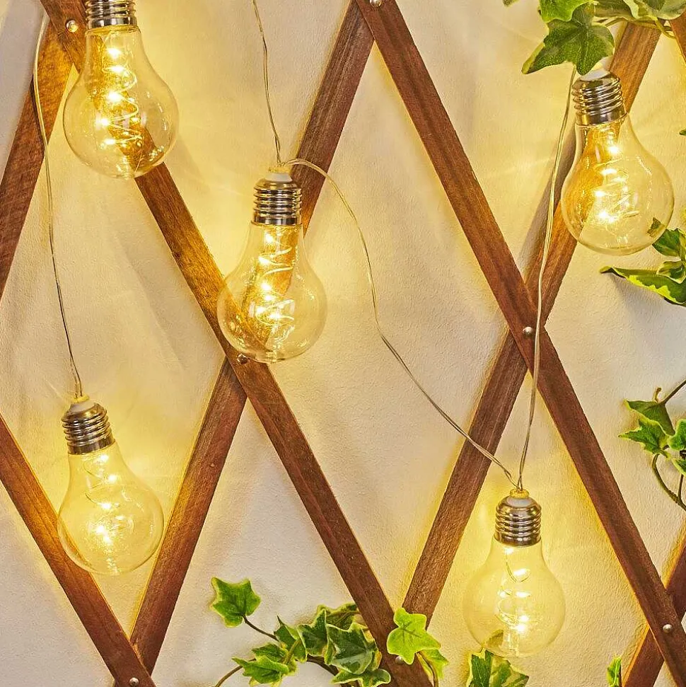 Guirlande Lumineuse Solaire Markhus Led Transparent, 10 Lumieres