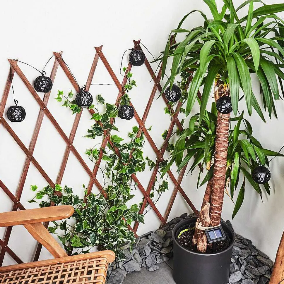 Guirlande Lumineuse Solaire Torpo Led Noir, Blanc, 96 Lumieres