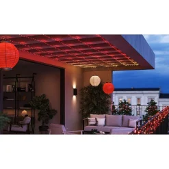 Guirlande Philips Hue Festavia Led Noir, 500 Lumieres, Changeur De Couleurs