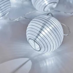 Guirlande Solaire Redding Led Blanc, 10 Lumieres