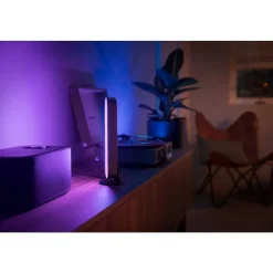 Kit De Base Double Philips Hue Ambiance White & Color Play Lightbar Led Noir, 2 Lumieres, Changeur De Couleurs
