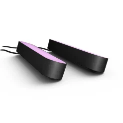 Kit De Base Double Philips Hue Ambiance White & Color Play Lightbar Led Noir, 2 Lumieres, Changeur De Couleurs
