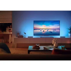 Kit De Base Double Philips Hue Ambiance White & Color Play Lightbar Led Noir, Blanc, 2 Lumieres, Changeur De Couleurs