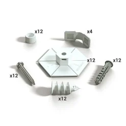 Kit De Fixation Nanoleaf Blanc