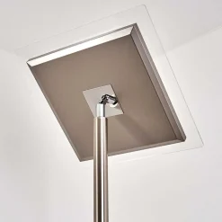 Lampadaire A Vasque Veteli Led Acier Inoxydable, 2 Lumieres