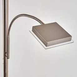 Lampadaire A Vasque Veteli Led Acier Inoxydable, 2 Lumieres