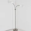Lampadaire Alsen Nickel Mat, 2 Lumieres