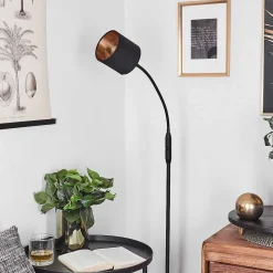 Lampadaire Alsen Noir, 1 Lumiere