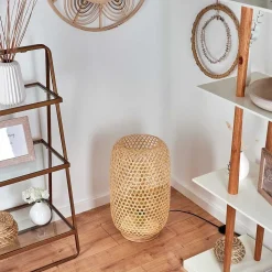 Lampadaire Batumi Noir, 1 Lumiere