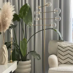 Lampadaire By Rydens Avenue Or, 8 Lumieres