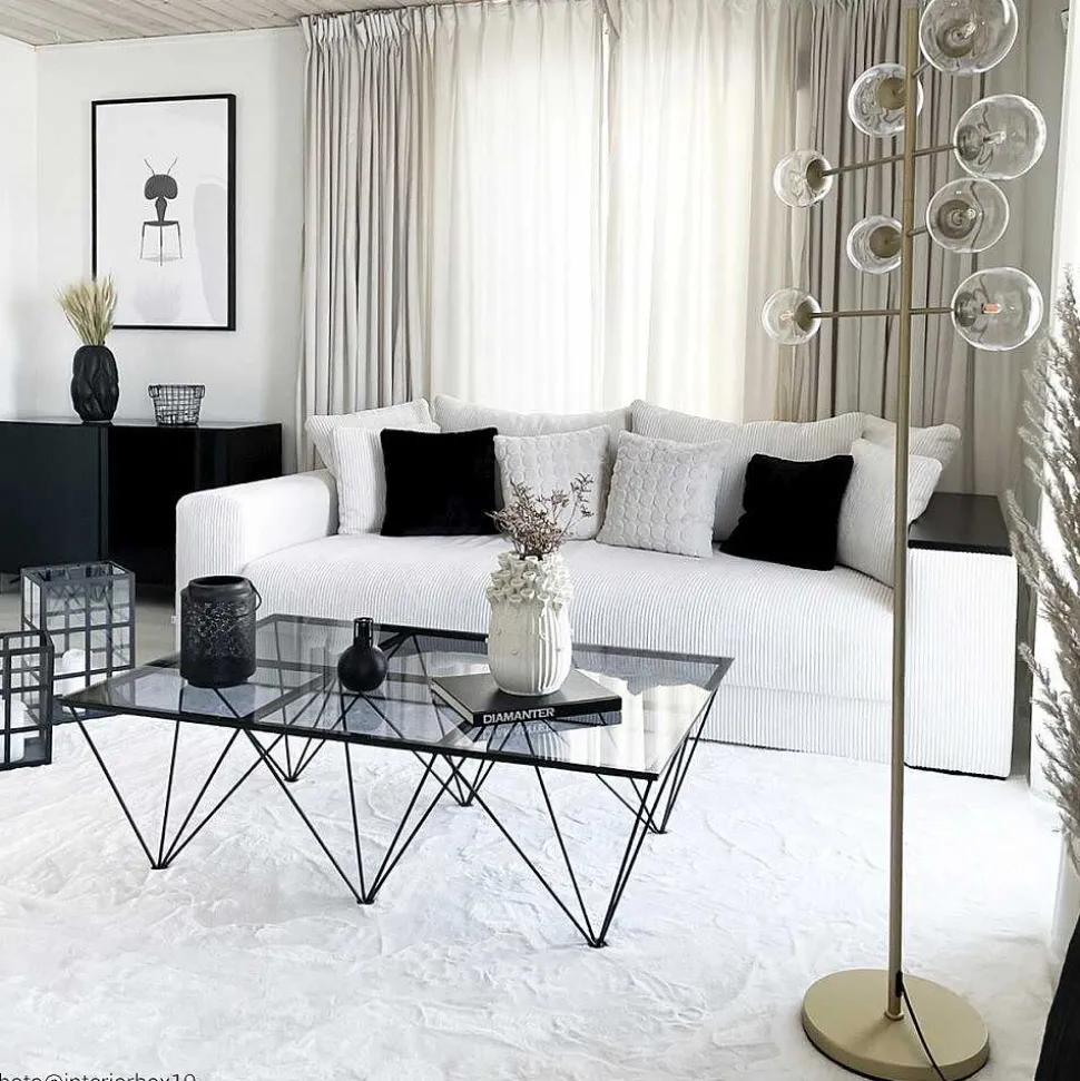 Lampadaire By Rydens Avenue Or, 8 Lumieres