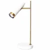Lampadaire By Rydens Pulse Or, Blanc, 1 Lumiere