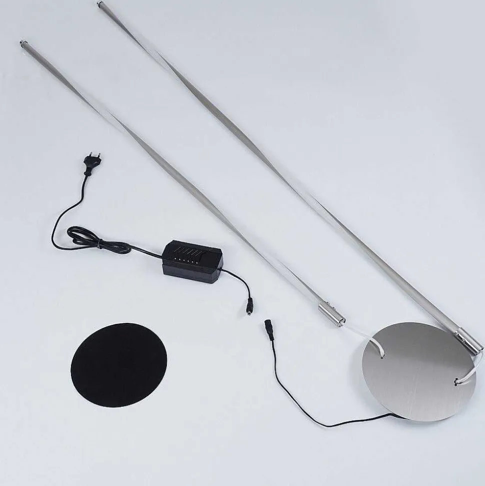 Lampadaire Concord Led Argente, 1 Lumiere