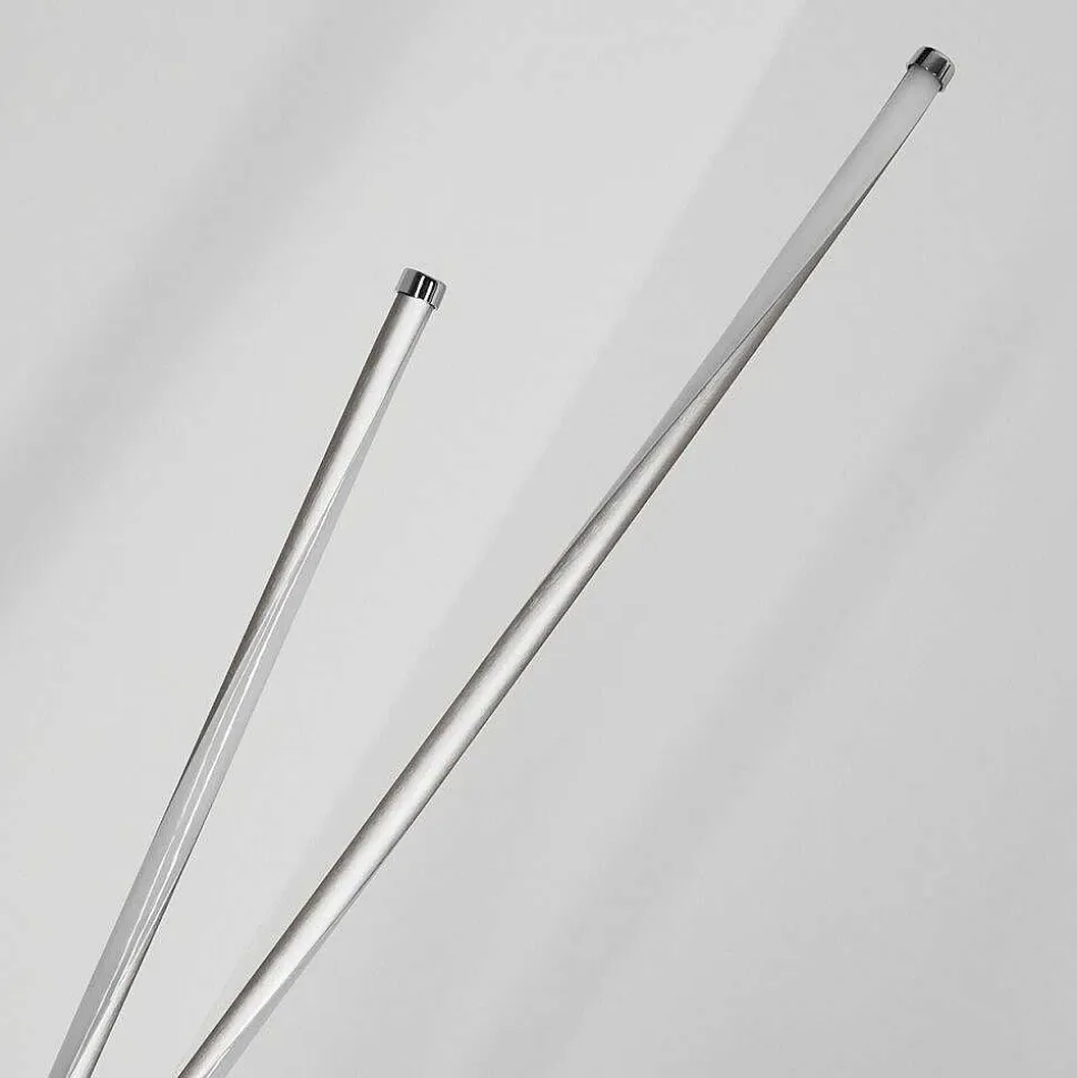 Lampadaire Concord Led Argente, 1 Lumiere