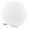 Lampadaire D'Exterieur Eglo Monterolo-Z Led Blanc, 1 Lumiere, Changeur De Couleurs