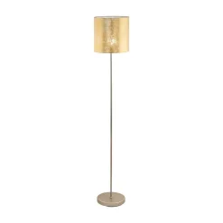 Lampadaire Eglo Viserbella Champagne, 1 Lumiere