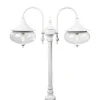 Lampadaire Exterieur Konstsmide Libra Blanc, 2 Lumieres