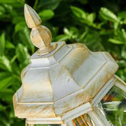 Lampadaire Exterieur Lentua Or, 1 Lumiere