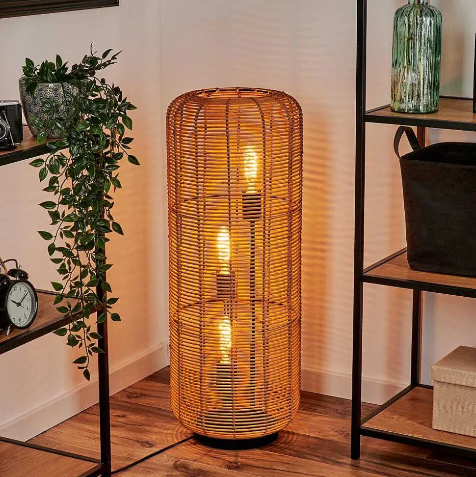 Lampadaire Mulstrand Ecru, Noir, 3 Lumieres