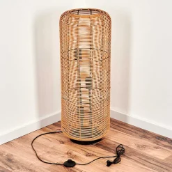 Lampadaire Mulstrand Ecru, Noir, 3 Lumieres