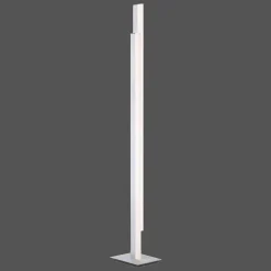 Lampadaire Paul Neuhaus Q-Tower Led Aluminium, 2 Lumieres, Telecommandes