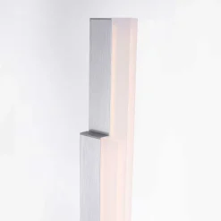 Lampadaire Paul Neuhaus Q-Tower Led Aluminium, 2 Lumieres, Telecommandes