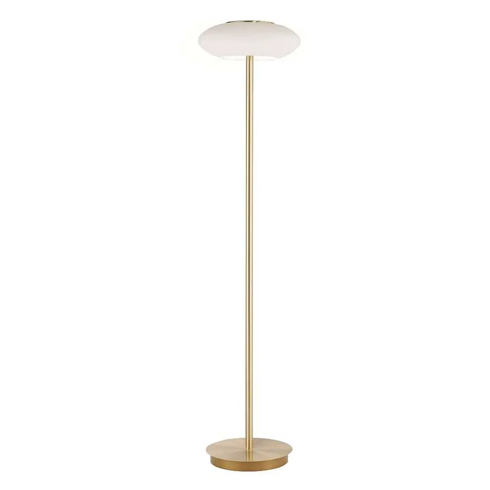 Lampadaire Paul Neuhaus Q-Etienne Led Laiton, 1 Lumiere, Telecommandes