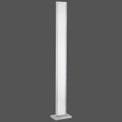 Lampadaire Paul Neuhaus Q-Rosa Led Acier Inoxydable, 1 Lumiere, Telecommandes