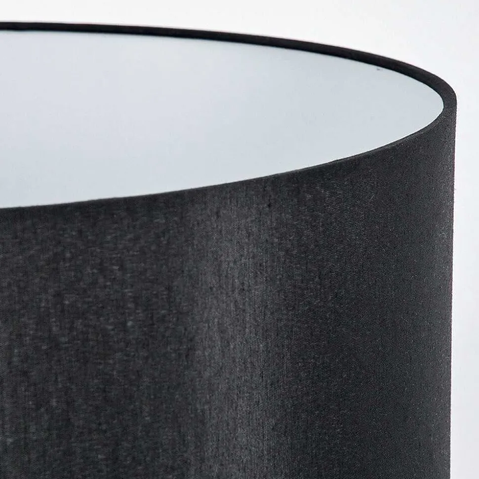 Lampadaire Saladillo Ecru, Noir, 1 Lumiere