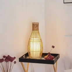 Lampadaire Saranda Brun, 1 Lumiere