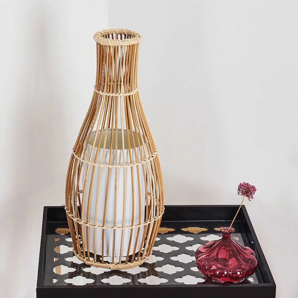 Lampadaire Saranda Brun, 1 Lumiere