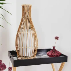 Lampadaire Saranda Brun, 1 Lumiere